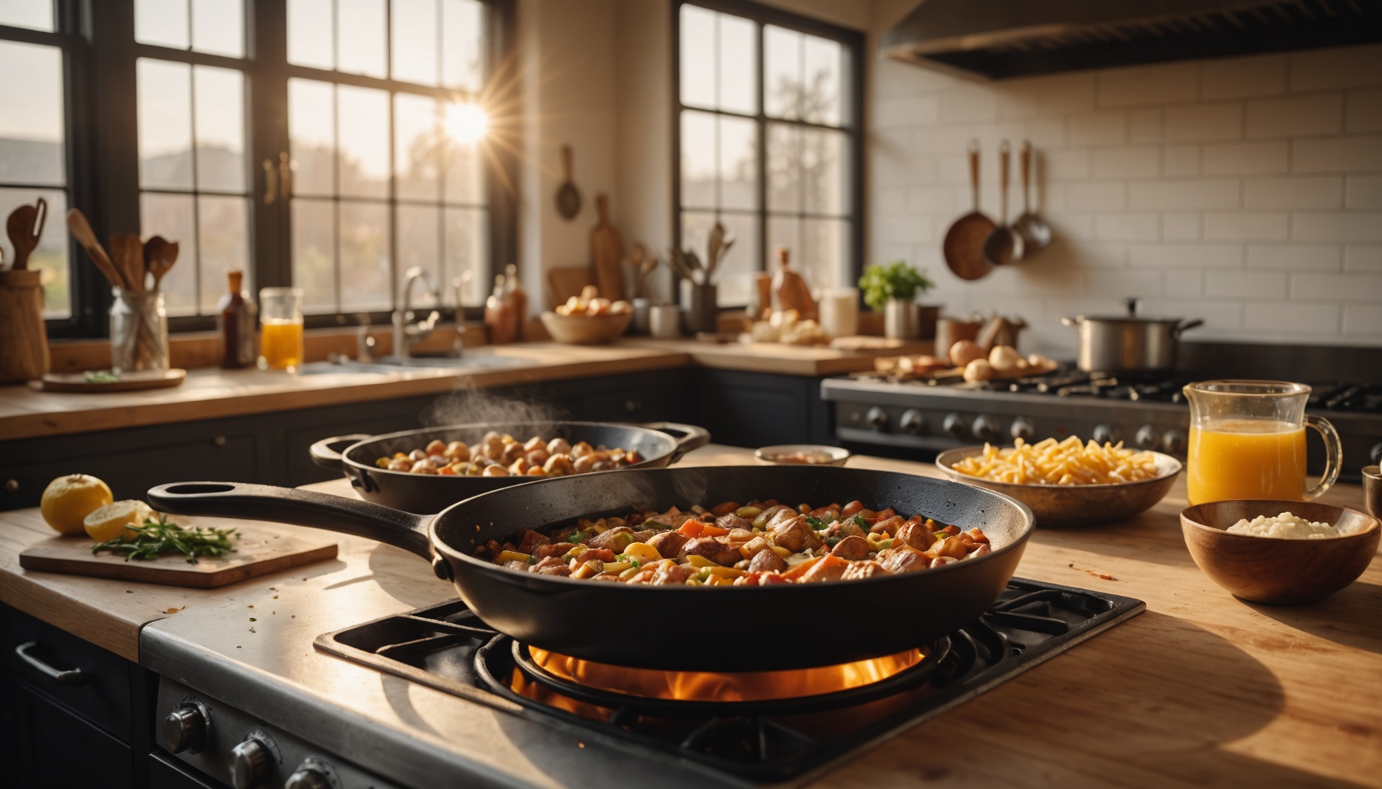 Brandon Austin's cooking