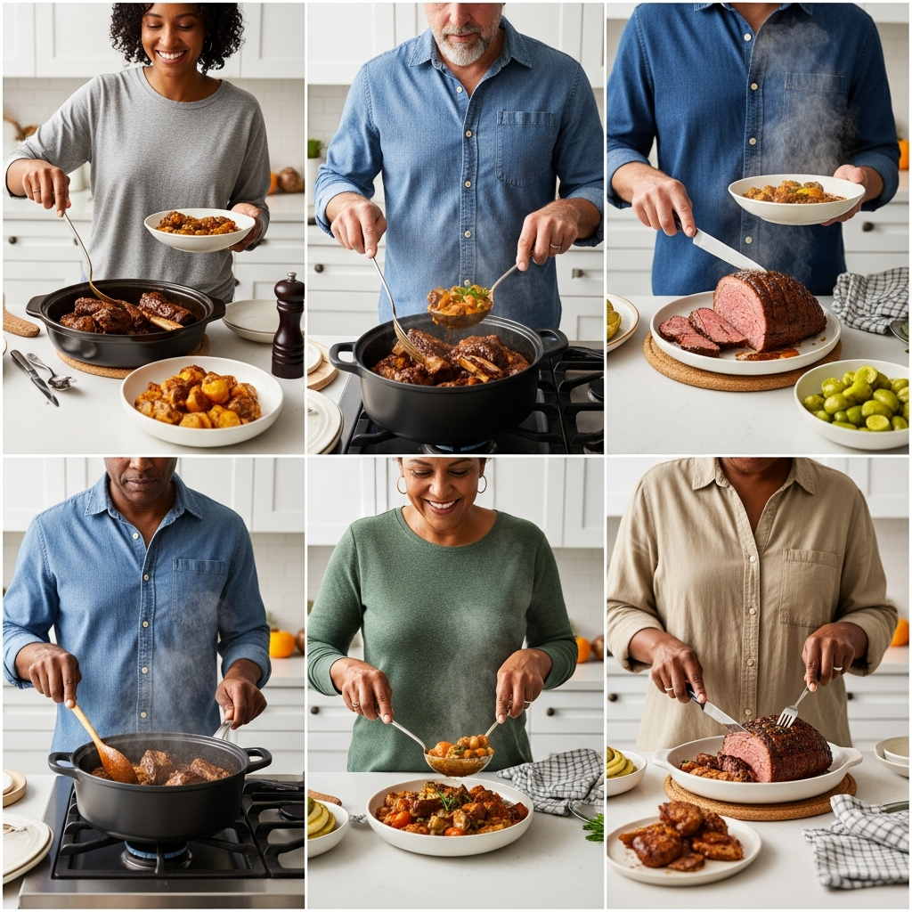 Braising & Slow Cooking: Transforming Tough Cuts into Tender Delights