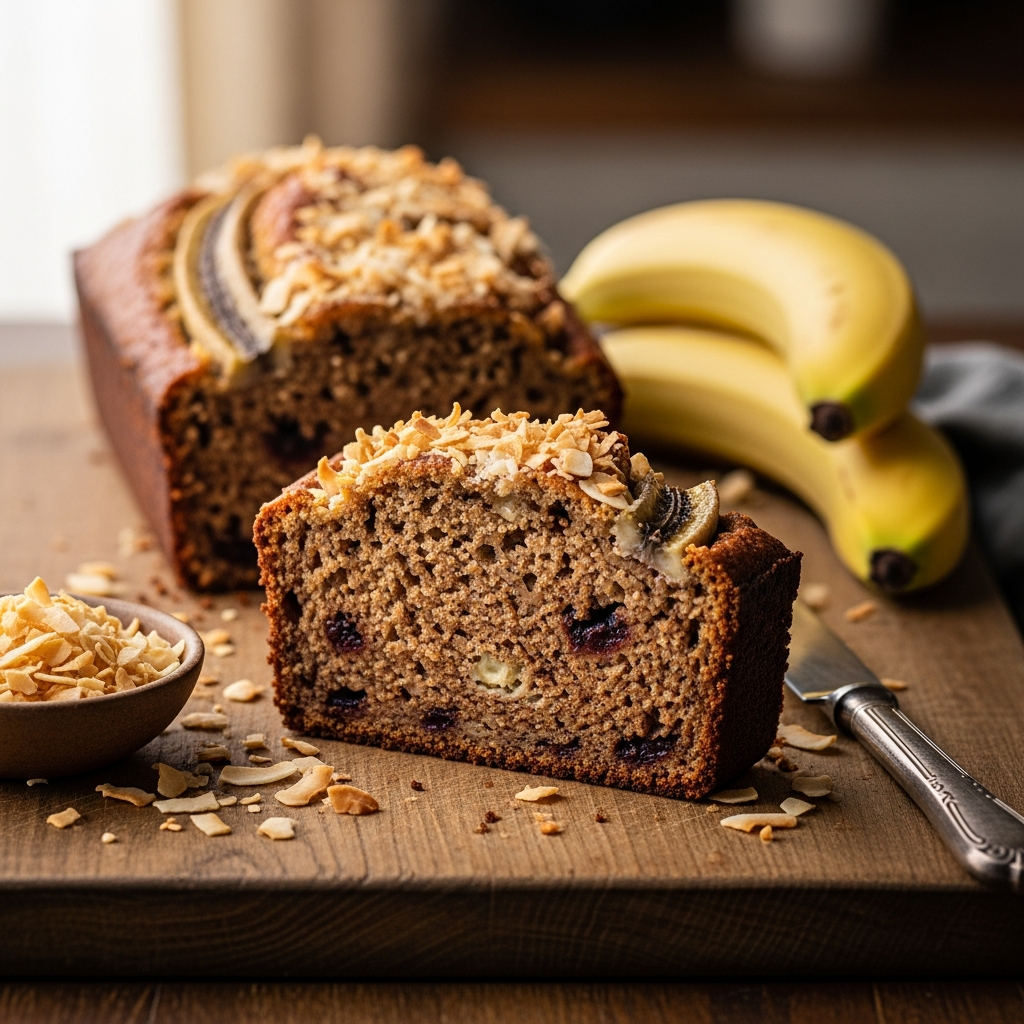 Banana Bread with Coconut
