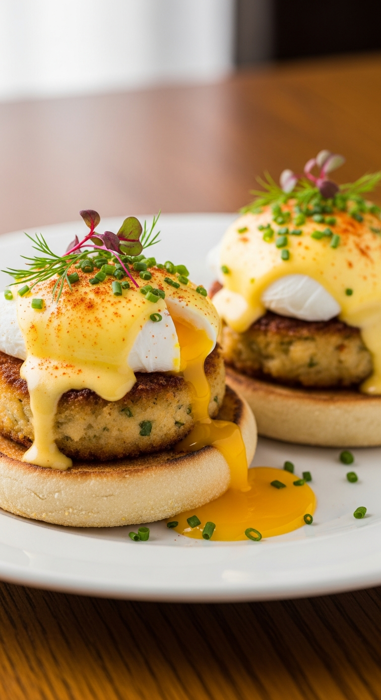 Crab Cake Eggs Benedict