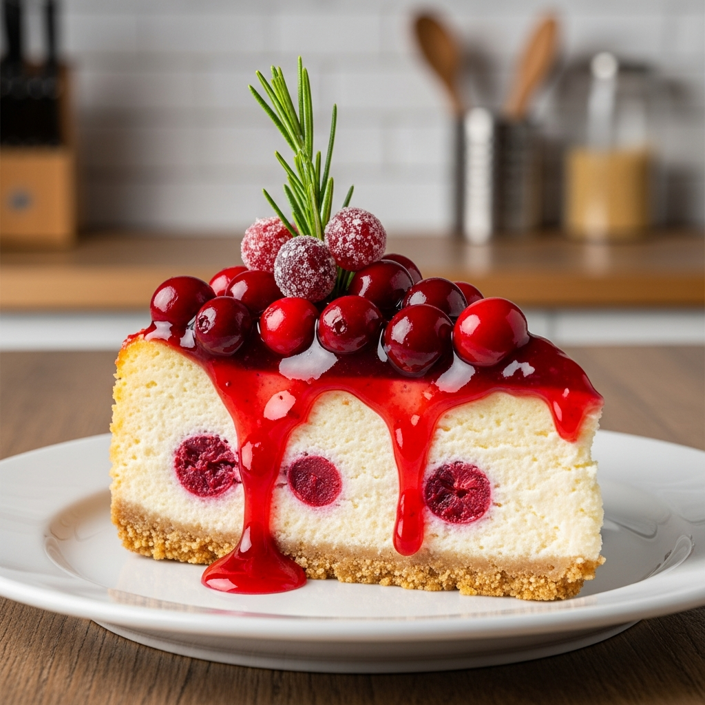Cranberry Cheesecake