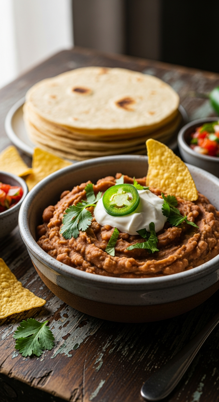 Crockpot "Refried" Beans