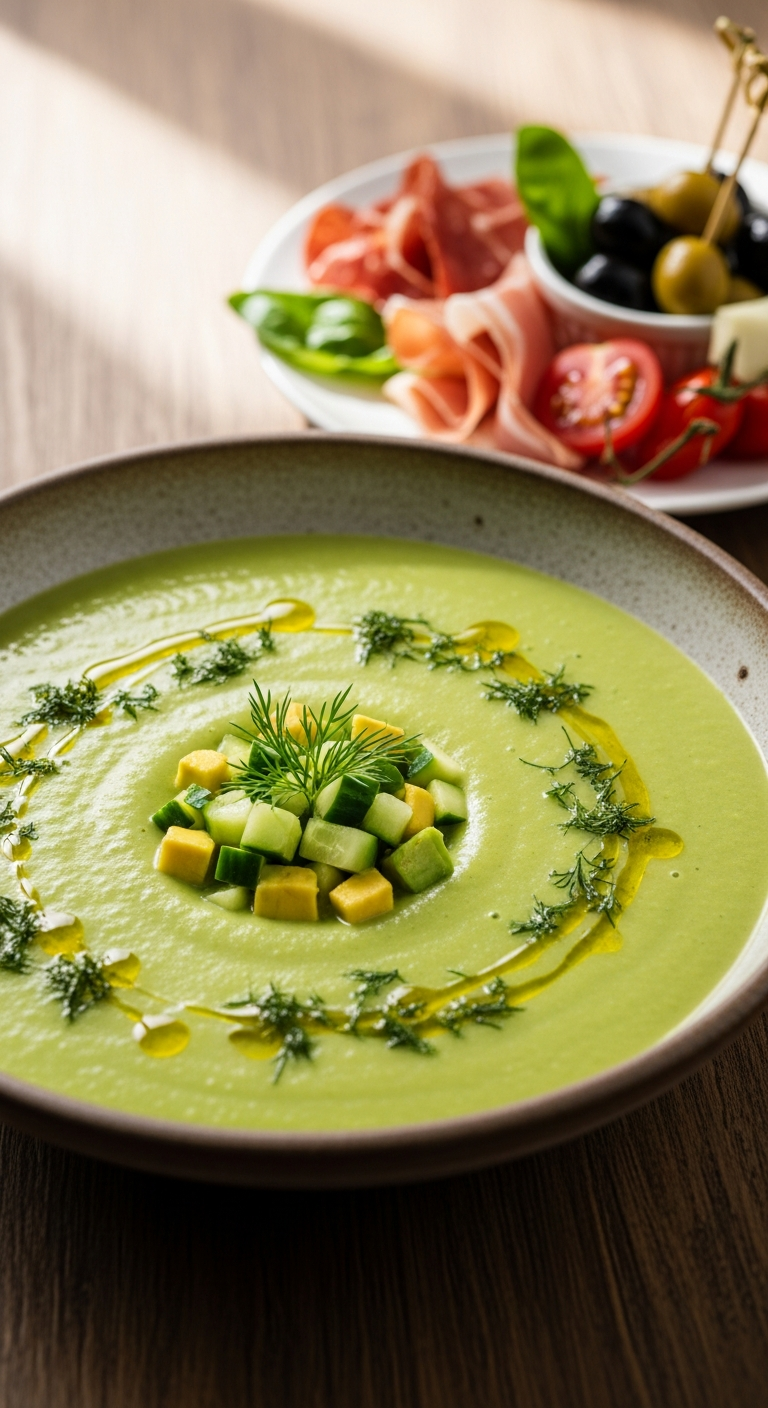 Cucumber Avocado Soup