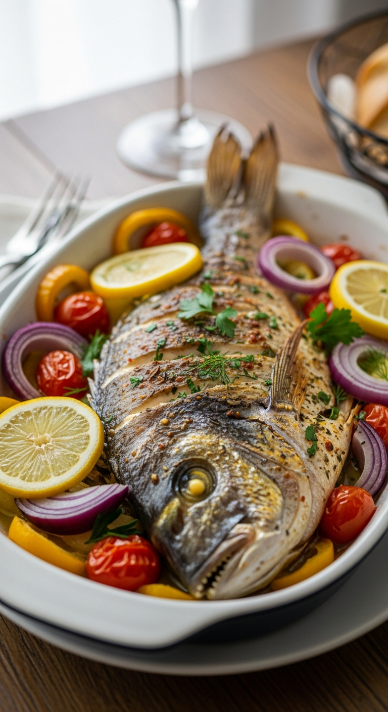 Greek Baked Fish