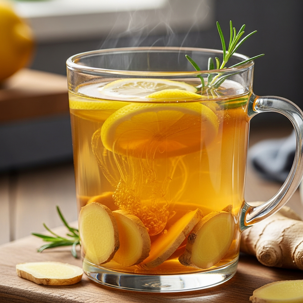 Honey Ginger Lemon Tea