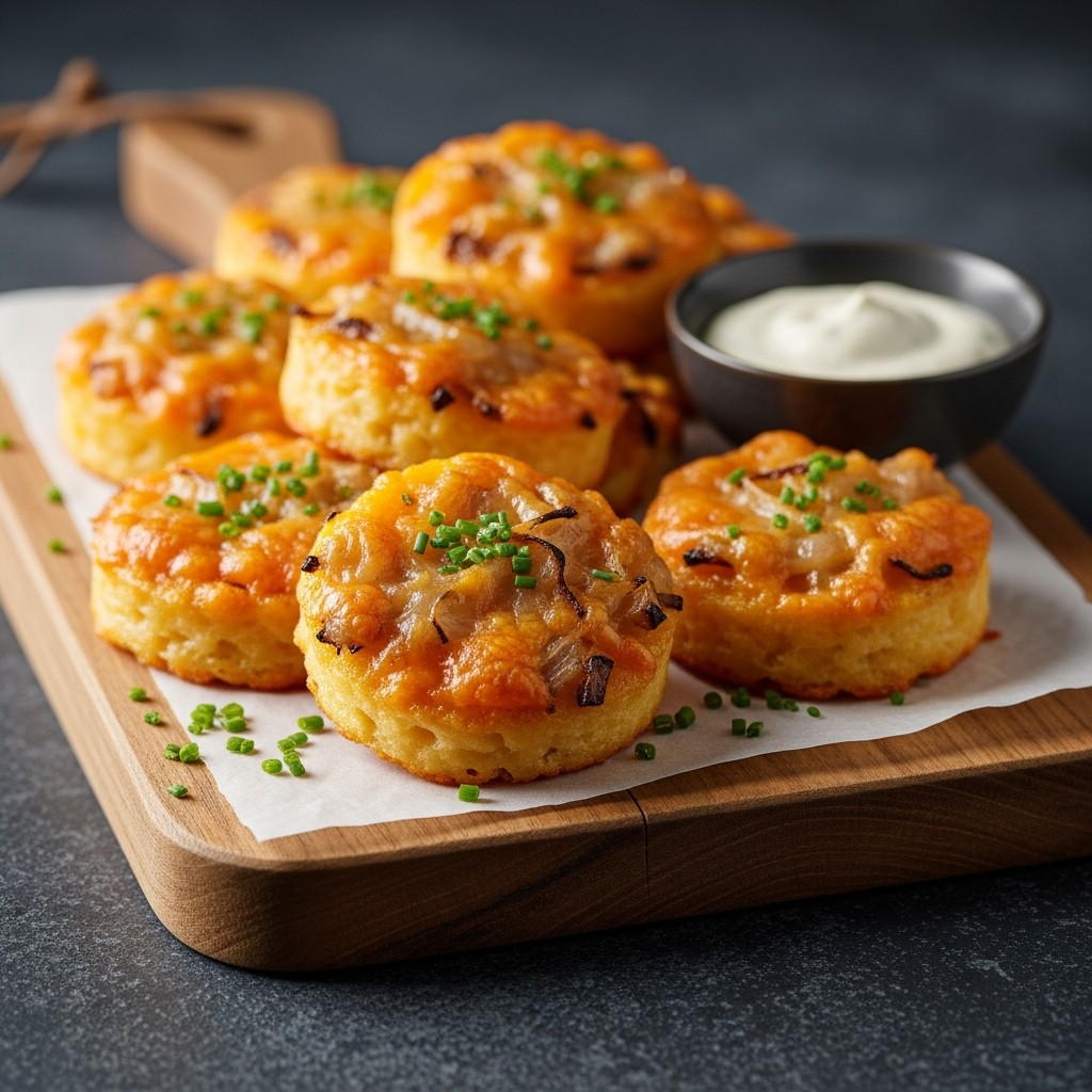 Onion Cheese Rounds